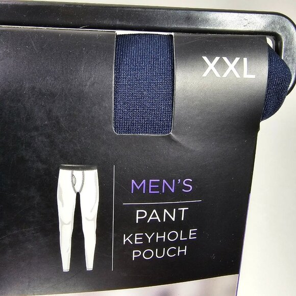 Cuddl Duds ArctiCore Performance Baselayer Thermal Pants Men's XXL (44-46) Blue - Picture 2 of 6